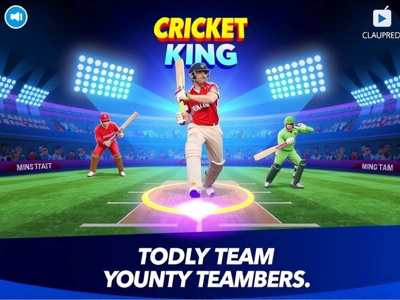 Cricket King Blaster Game Screenshot